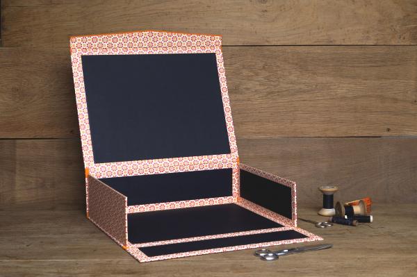 Organization box children's room stationery "Schreibweise" handmade